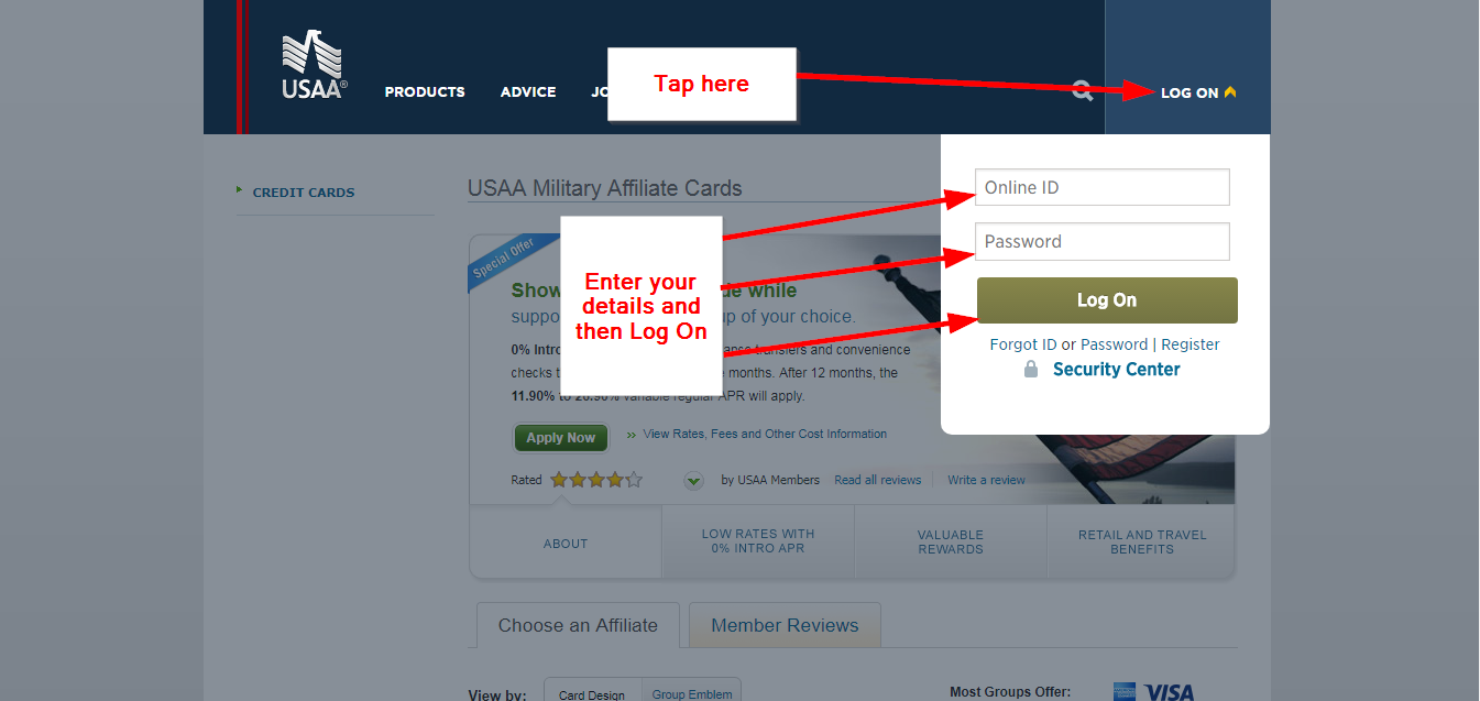 USAA Login - For Insurance Online Banking and Customer Service