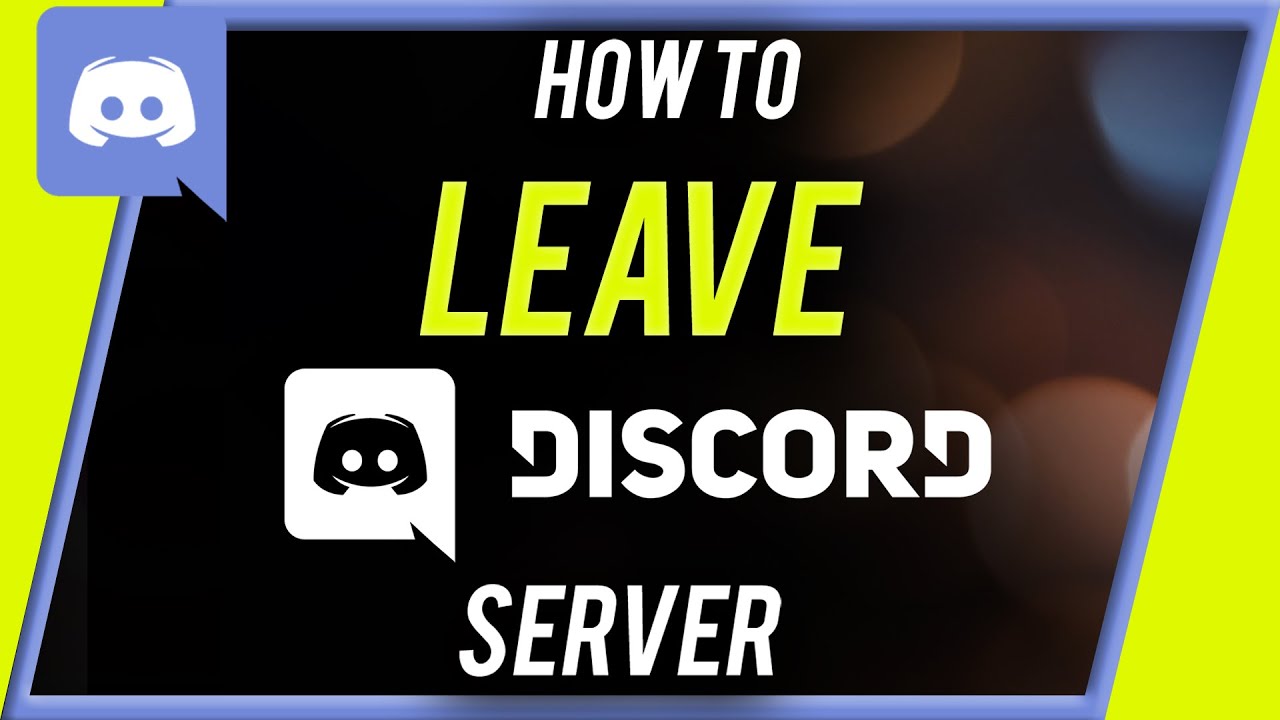 How to Leave Discord Server Through Mobile & PCs