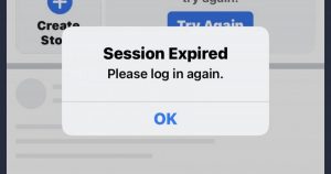 Steps for Fixing Facebook Session Expired Issue through Mobile & PCs