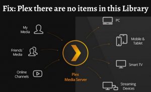 Plex There are no Items in This library