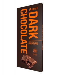 Price of Amul dark chocolate