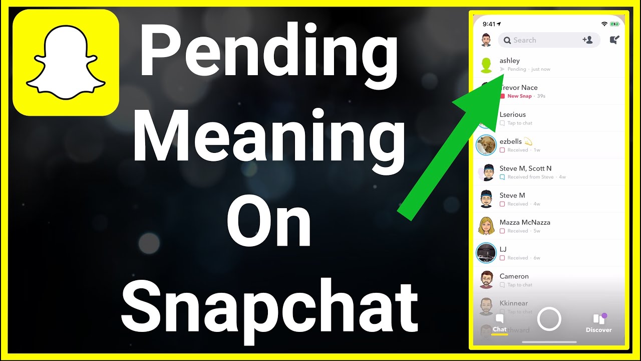 What does Pending Mean on Snapchat