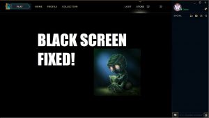 League of Legends Black Screen Issues