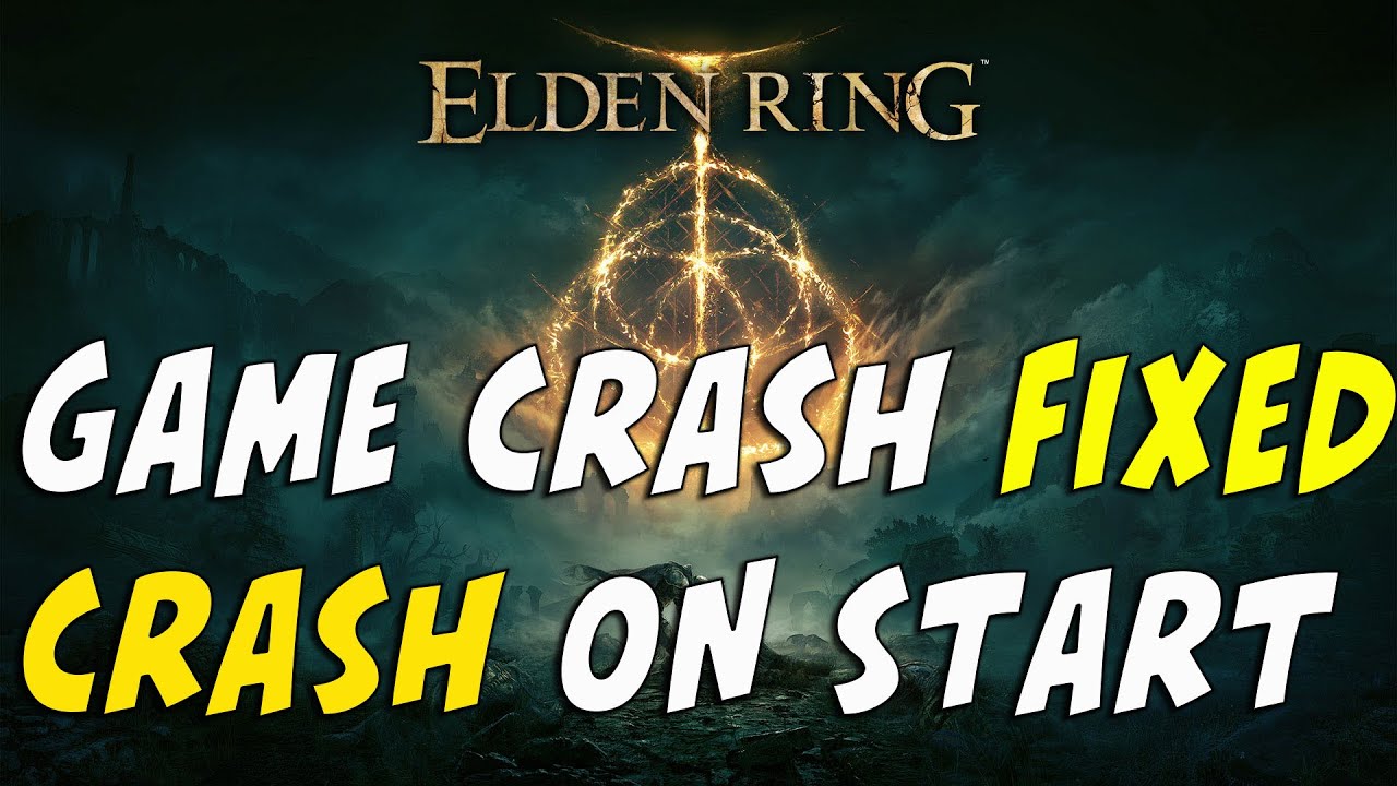 Elden Ring Crashing on Startup on PC
