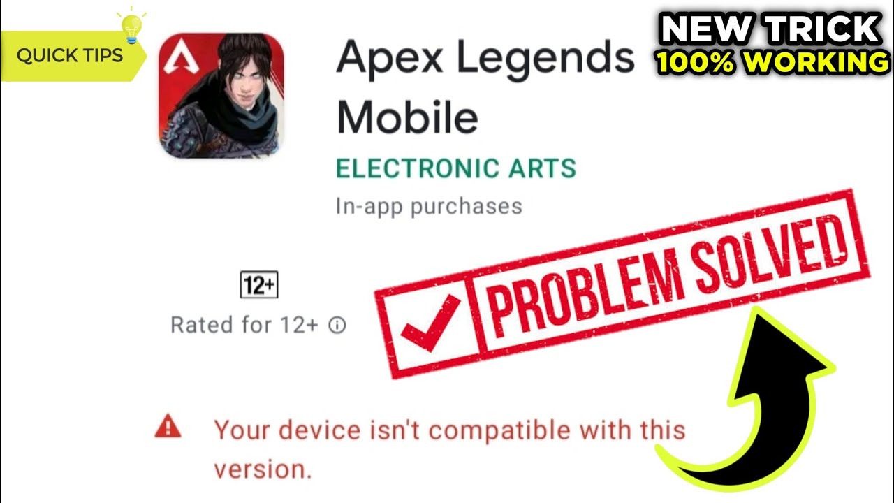 Apex Legends Mobile Not Compatible Devices