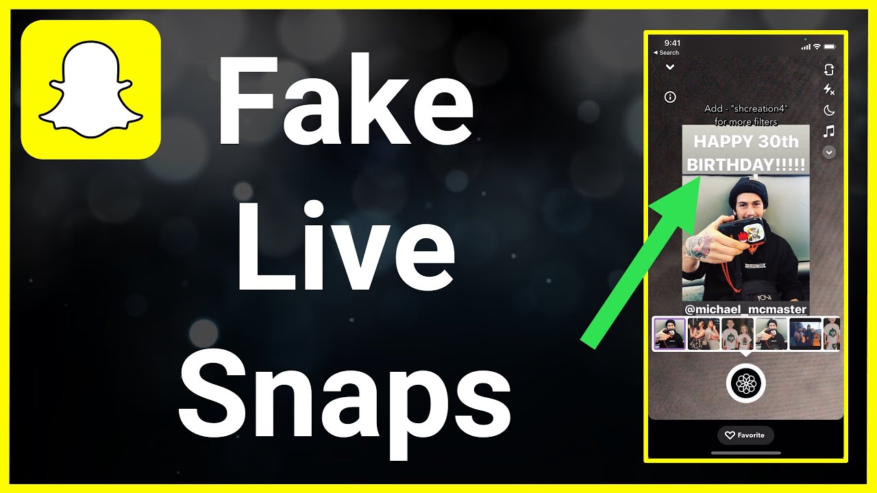 How to Fake Live Snaps on Snapchat